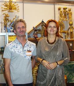 Саянские мастера Вячеслав Федосеев и Виктория Циглер – лауреаты областной выставки-фестиваля народного творчества «Души и рук творение тебе, Иркутская земля!»