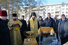 Губернатор Сергей Ерощенко принял участие в закладке кафедрального собора