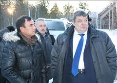 В Саянске с рабочим визитом побывал депутат Госдумы Сергей Тен