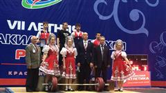 В Красноярске штангисты Саянска успешно завершили учебный год