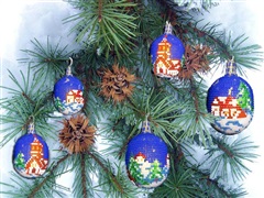 Сделай самую красивую новогоднюю игрушку