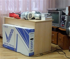 На благотворительные средства приобретен спортинвентарь и техника для клубов по месту жительства в микрорайонах Молодежный и Промбаза