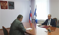 3 июня состоялась встреча губернатора Иркутской области Сергея Левченко и мэра Саянска Олега Боровского