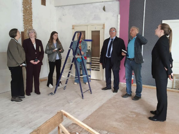 Объезд по объектам капитального ремонта, проконтролировали ход выполнения работ