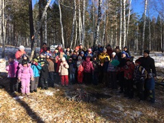 Юные спортсмены открывают зимний сезон