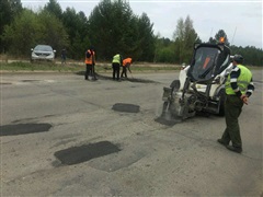 Ямочный ремонт – под двойным контролем