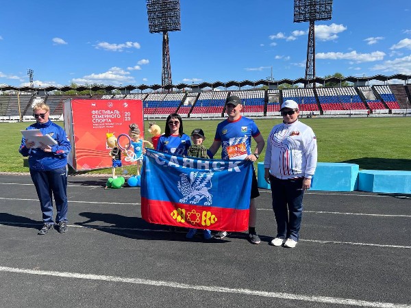 Семья Фалеевых вошла в десятку самых спортивных семей фестиваля