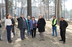 Олег Боровский побывал с рабочим объездом на объектах ремонта и строительства