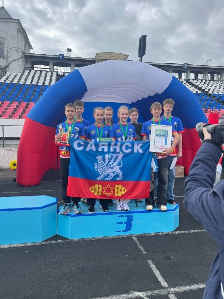 Команда Саянска стала призером на Летнем фестивале ВФСК ГТО среди школьников
