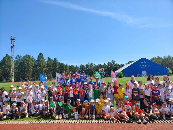 Спортивно-массовое мероприятие по лёгкой атлетике среди лагерей дневного пребывания, посвящённое Всероссийскому Олимпийскому Дню-2025!