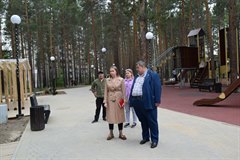 Парк ,"Таежные бульвары" готовится к открытию