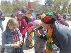 Рисуем мелом на асфальте