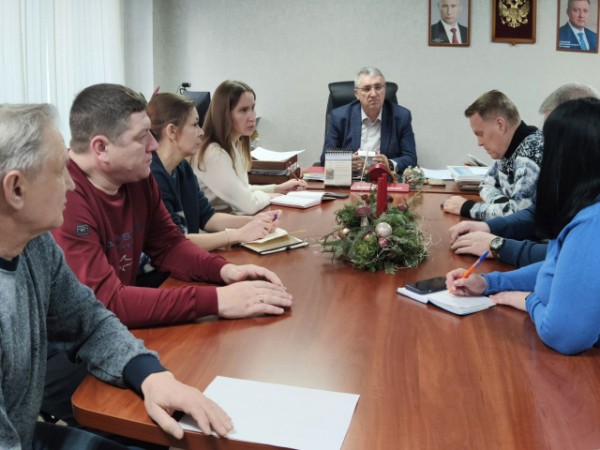 Совещание с руководителями коммунальной сферы