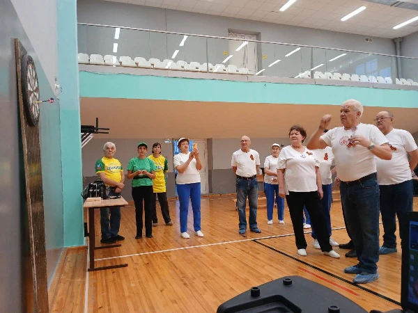 Заключительный этап (дартс)  XI Городской Спартакиады среди людей пенсионного возраста