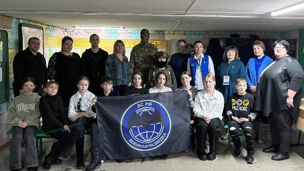 Встреча с бойцом