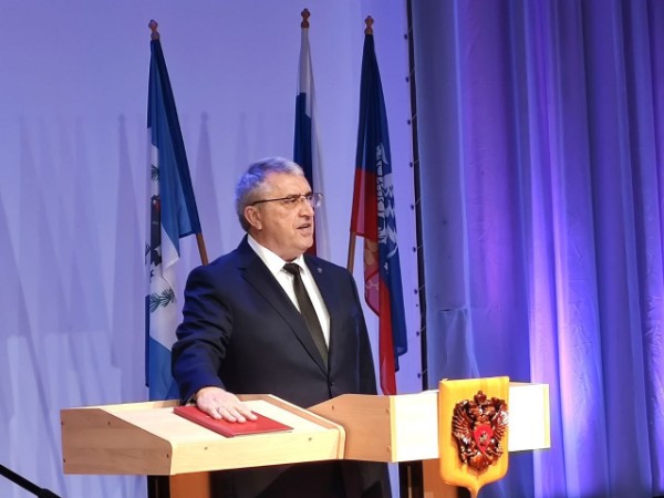 Александр Ермаков официально вступил в должность мэра города Саянска