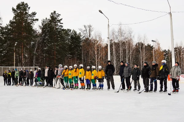 Дружеский турнир по хоккею с мячом